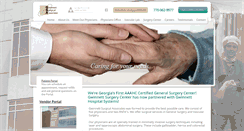 Desktop Screenshot of gwinnettsurgicalassociates.com